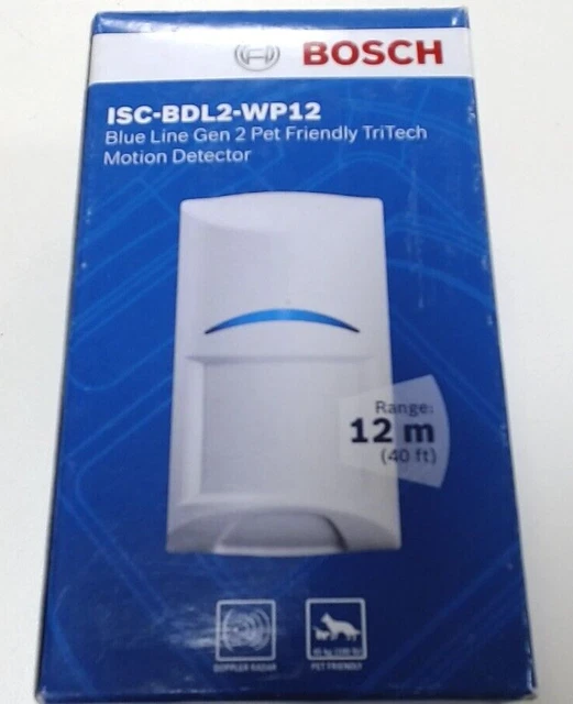 BOSCH ISCBDL2WP12G LINE Gen2 Motion Detector PIR and Microwave, 40