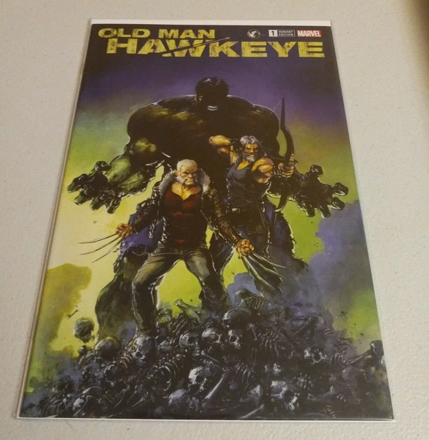 OLD MAN HAWKEYE #1 (Marvel 2018) Unknown Comics Clayton Crain Variant