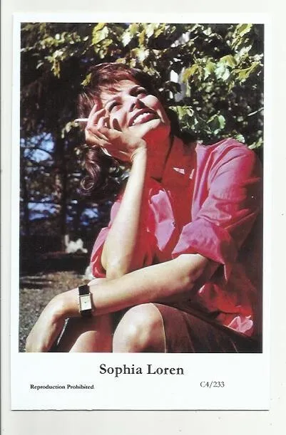 (Bx32) Sophia Loren Swiftsure Photo Postcard (C4/233) Filmstar Pin Up Glamour