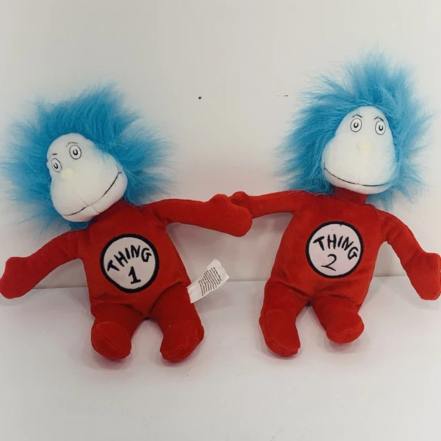DR. SEUSS THING 1 & 2 Plush Stuffed 11
