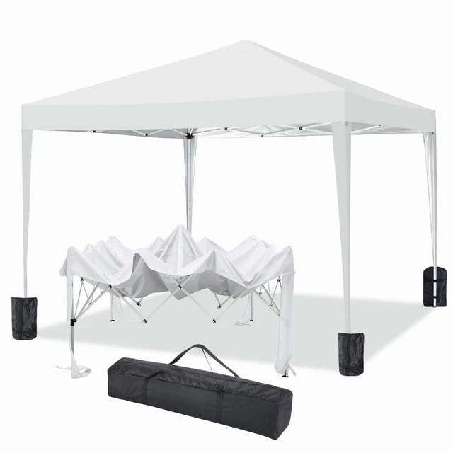 Partyzelt Pavillon Gartenzelt Gartenpavillon Festzelt Gazebo 3x3 Anti-UV Faltbar
