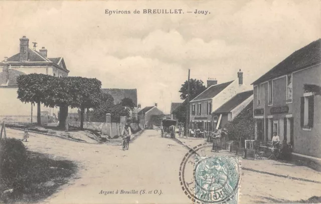 Cpa 91 Environs De Breuillet / Jouy / Enfants