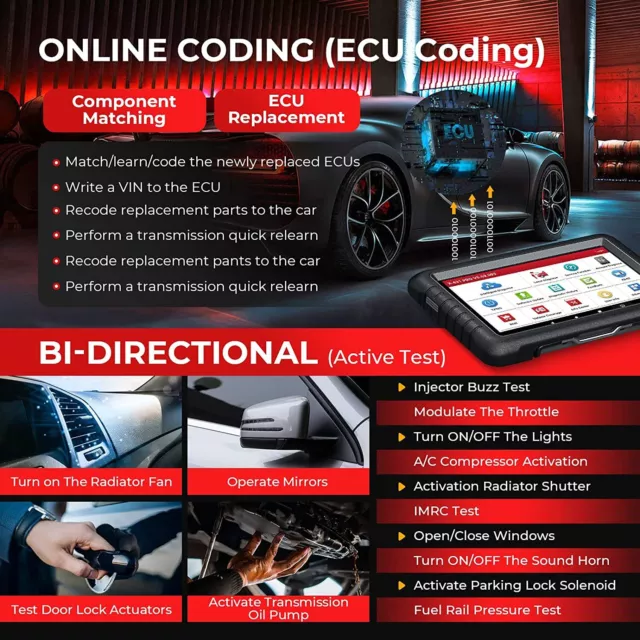 2024 LAUNCH X431 PROS V+ PRO3S+ PRO5 OBD2 Diagnosegerät ALLE SYSTEM Key Programm 3