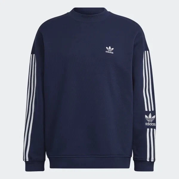 Felpa Girocollo Adidas Adicolor Lock Up Trefoil Crew Hk9824 Uomo Originale