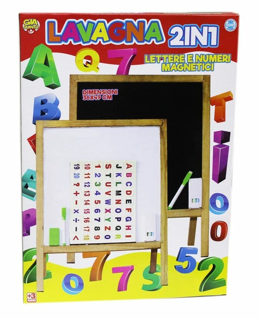 Lot de 26 lettres magnétiques - Idéal pour les jouets éducatifs, les aimants de réfrigérateur et l'orthographe