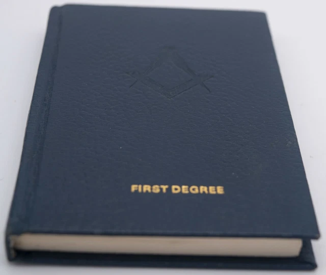 1979 EMULATION FIRST Degree Ritual Masonic Book 29.99 PicClick