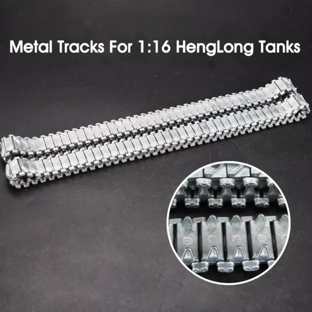 Heng Long 1:16 RC Tank Model Steel Gear Box Metal Tracks Driving Idlers Wheels