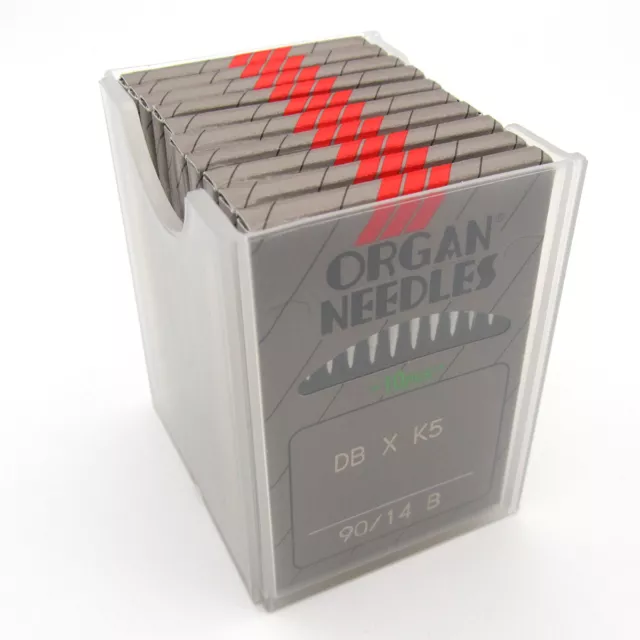 100 un. agujas de punto de bola de órgano DBXK5 para máquina de bordar Tajima Barudan SWF