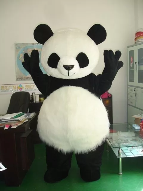 Panda Bär Maskottchen Kostüm Tier Cosplay Party Fancy Erwachsene Parade Outfits