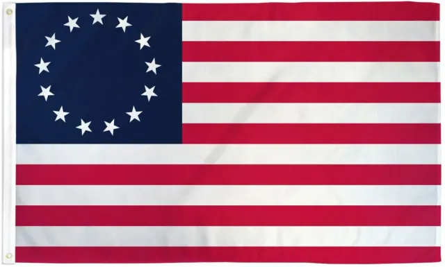 3x5 Ft Betsy Ross Flag US Flags American Revolution Patriotic 13 Star