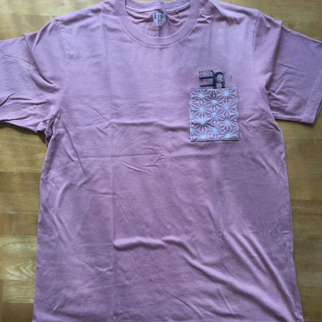 Chemisier Femme Uniqlo Rose Poussiéreux - Taille L, Manches Longues, En Acétate, Occasion Très Bon état