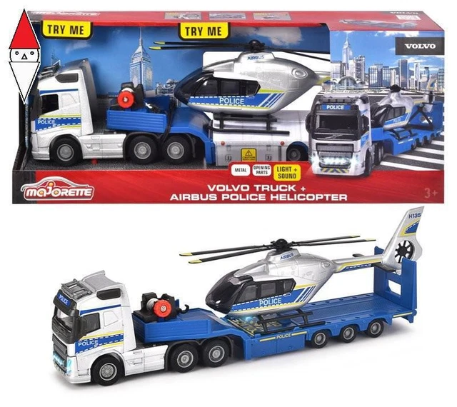 Majorette Grand Series - Volvo FMX Brandweerwagen NL - Metaal - Licht - View #4