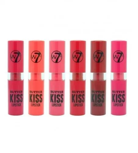 W7 Butter Kiss Lipstick 'The Reds' Colour Lipstick