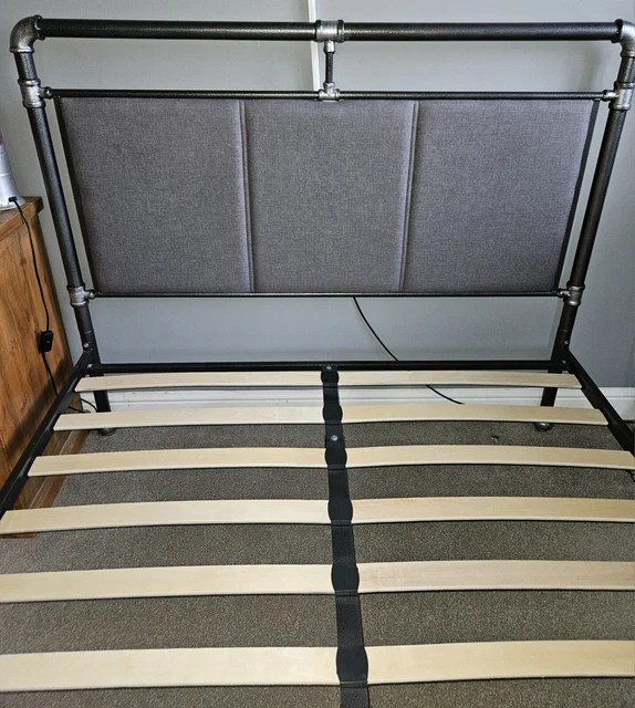 METAL BED FRAME double used £99.00 PicClick UK