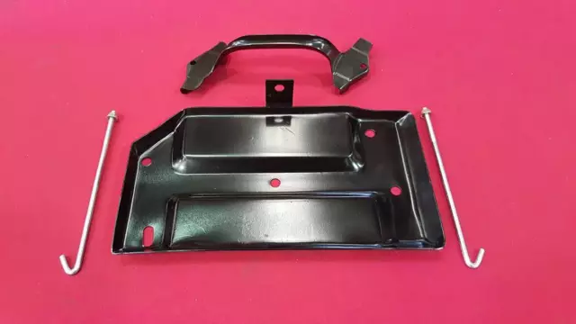 New Battery Tray Kit With Rods & Clamp Ford Xa Xb Falcon Gt Gs V8 Fits Zh Xc