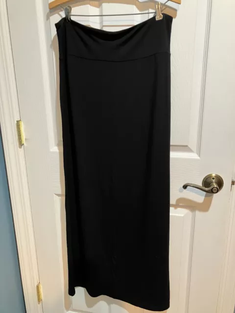 Long Black Skirt, Size Large