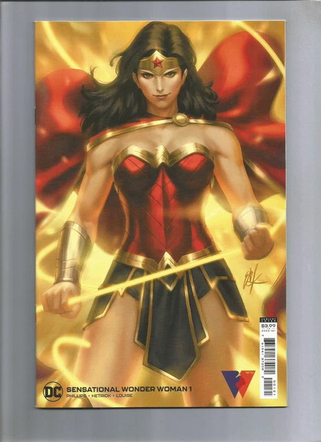 Dc Comics; Sensational Wonder Woman #1 Variant Cover By Ejikure Wee Kait Nice!!!