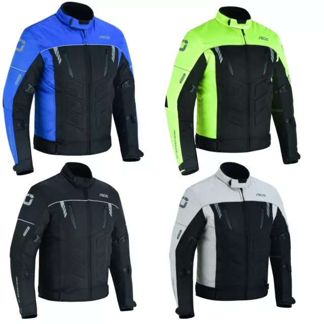 Motorradjacke mit Protektoren Herren Textil Motorrad Jacke Roller Jacke Neu