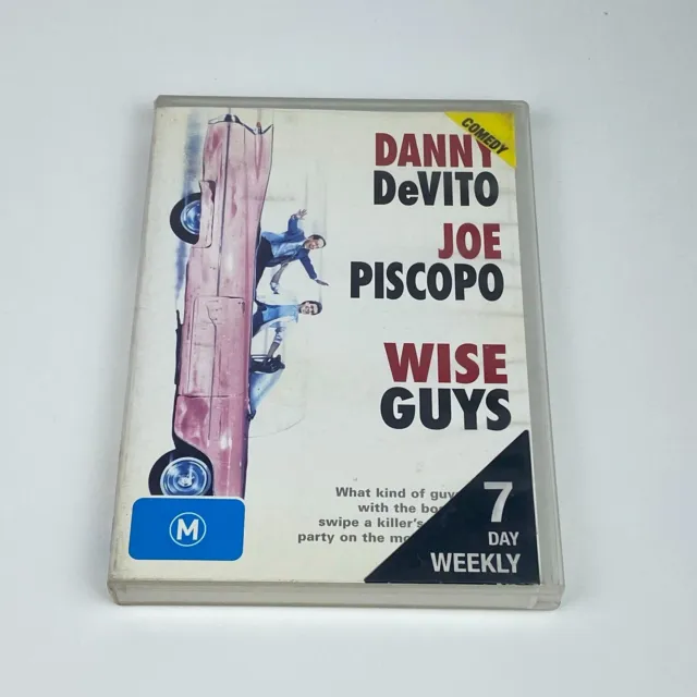 Wise Guys  (DVD, 1986) Danny DeVito, Joe Piscopo  -  Region 4