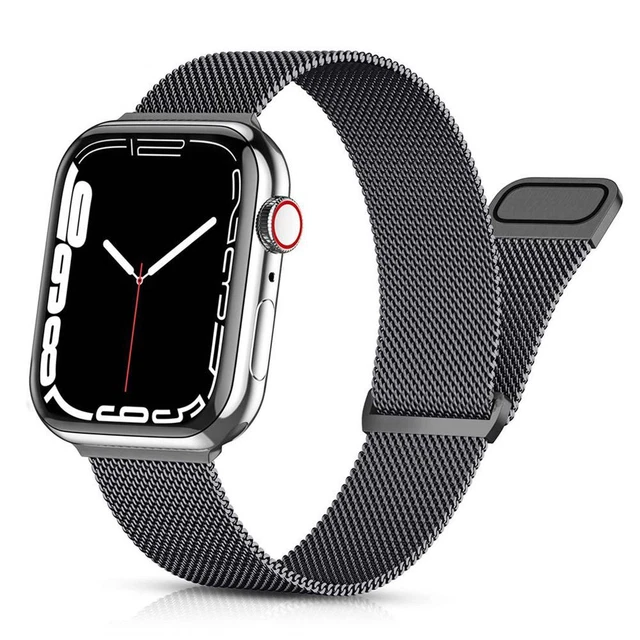 Watch Band Metal Bracelet Magnetic Loop For Apple IWatch Series 8 Ultra  Strap