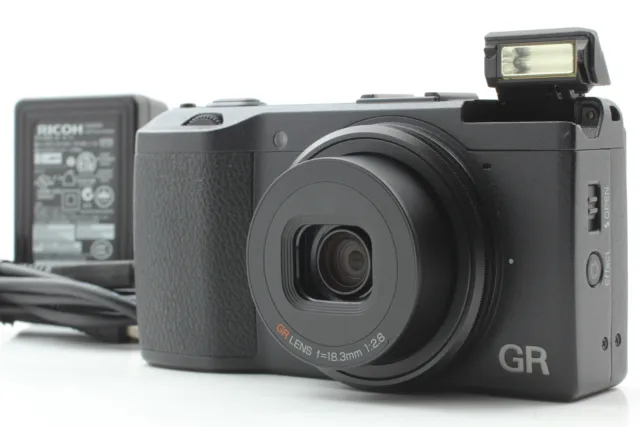 [Top MINT] RICOH GR 16.2MP Black Digital Compact Camera From JAPAN