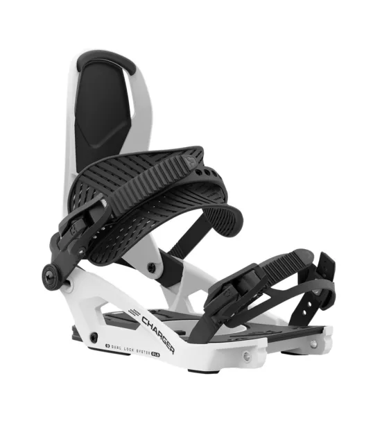 Union Charger Splitboard Snowboard Bindings Large (US 10.5+) White 2024 2