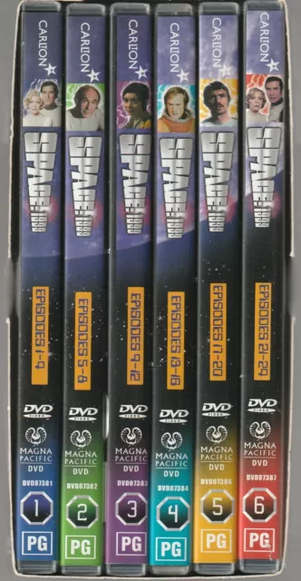 Australia R4 BOX Set DVD:  UK TV Show - Space 1999 Season 1 - 24 Episodes
