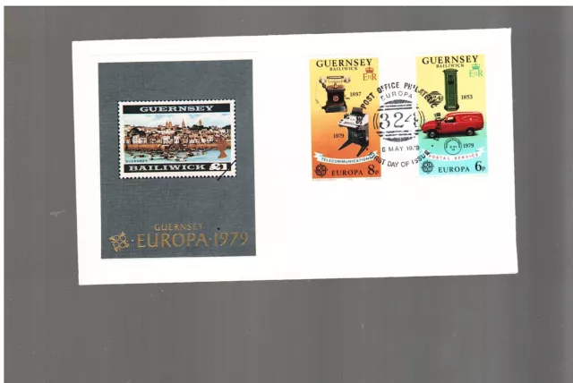 Guernsey- 1979 fdc europa cept- fdc europa cept