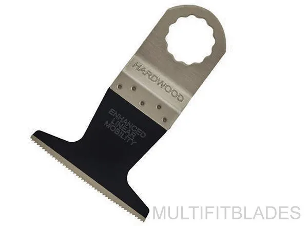 2-1/2" Bi-Metal Curved Edge Hardwood Saw Blade - Festool Vecturo, Fein Supercut