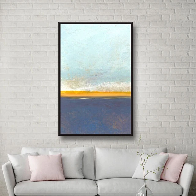 ArtWall Jan Weiss 'Big Sky Country I' Floater Framed  Small