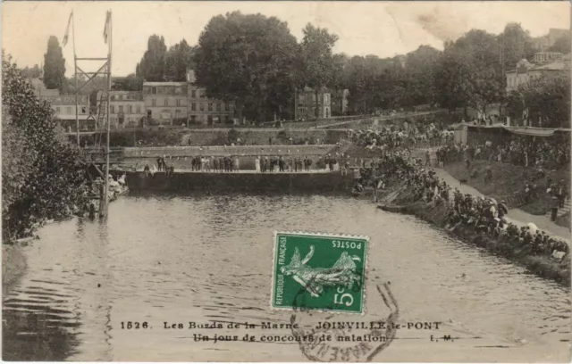 CPA les bords de La Marne - JOINVILLE-le-PONT (145603)