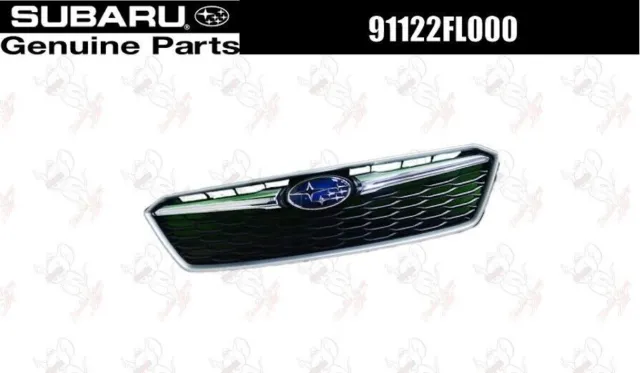 Parrilla delantera Subaru OEM con emblema 91122FL000 para Impreza sports GT/GK