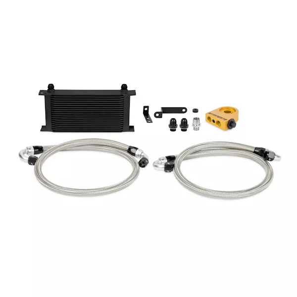 Mishimoto MMOC-STI-08TBK Thermostatic Oil Cooler Kit for Subaru WRX STI 08-14