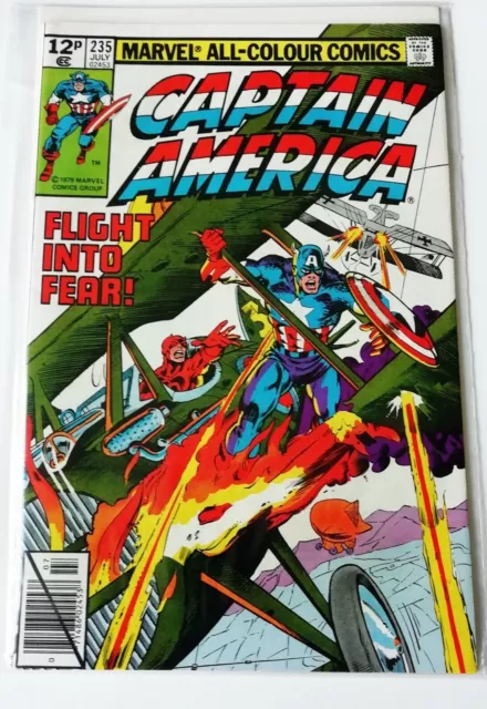 CAPTAIN AMERICA # 235 (DAREDEVIL app. July 1979) HIGH GRADE 9.8