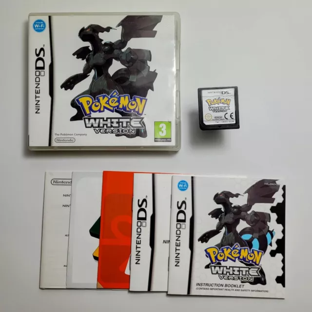 Pokemon White Version Complete | Cartridge Case Manuals | Nintendo DS NDS