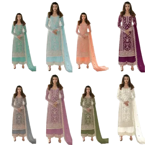 Indien Bollywood Salwar Anarkali Robe Créateur Kameez Pakistanais Costume Fête