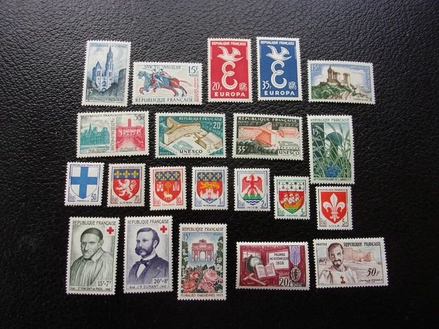 Frankreich - Briefmarke Yvert / Tellier N° 1165 1172/1191 N MNH (A67)
