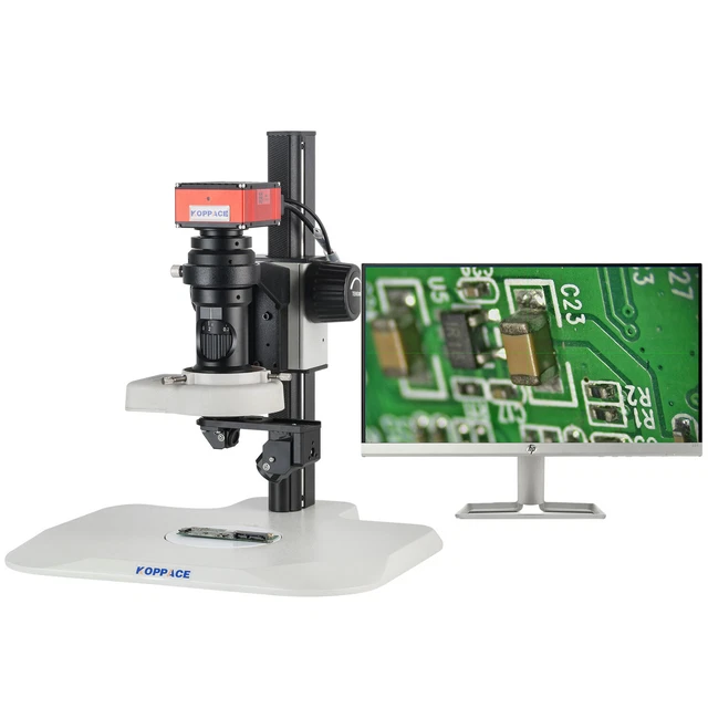 KOPPACE 360°Rotation 2D/3D Microscope 20X-150X Magnification 2K HD Imaging