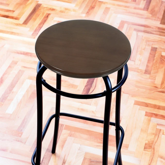 2 uds funda de taburete redonda hágalo usted mismo asiento de taburete de comedor asiento de taburete de restaurante