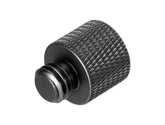 1/4" Female To 3/8" Male Black Screw Camera Tripod Thread Adapter - UK STOCK