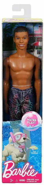 Barbie Beach Day Steven Ken Doll Bathing Suit Bath Fun 2017 Aa Dwk07