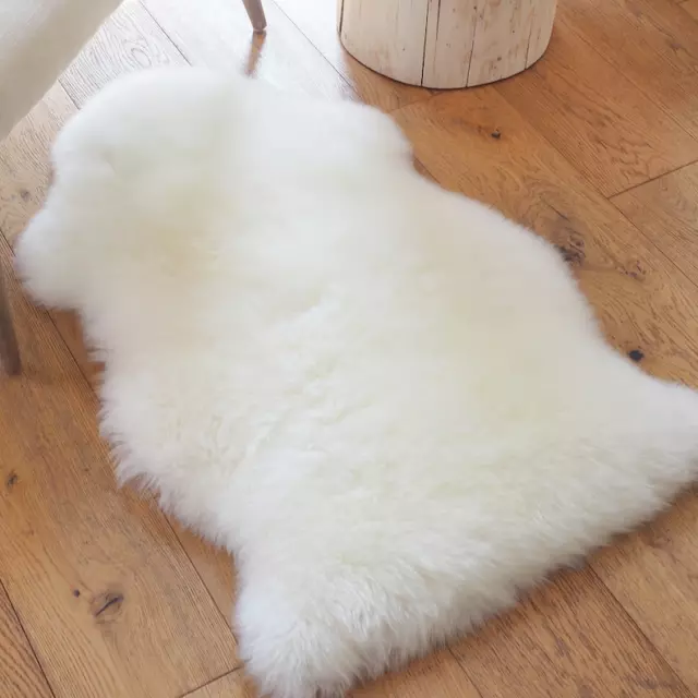 TARRAMARRA® Wool Rug Australian Sheepskin Wool Rug Lambskin Ivory Multiple Sizes