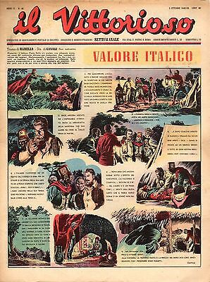 [MAB34] rivista a fumetti VITTORIOSO anno 1942 numero 40