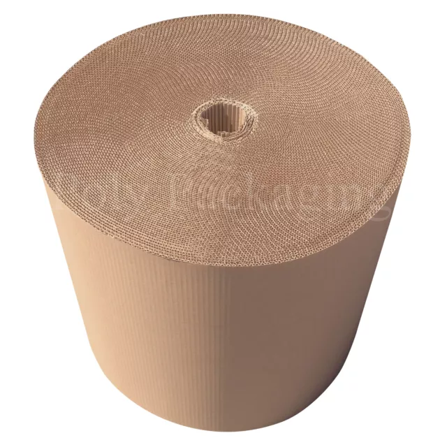 600mm x 5m CORRUGATED CARDBOARD PAPER ROLLS Postal Packaging Parcels