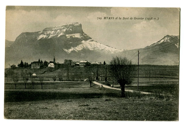 CPA 73 Savoie Myans et le Granier