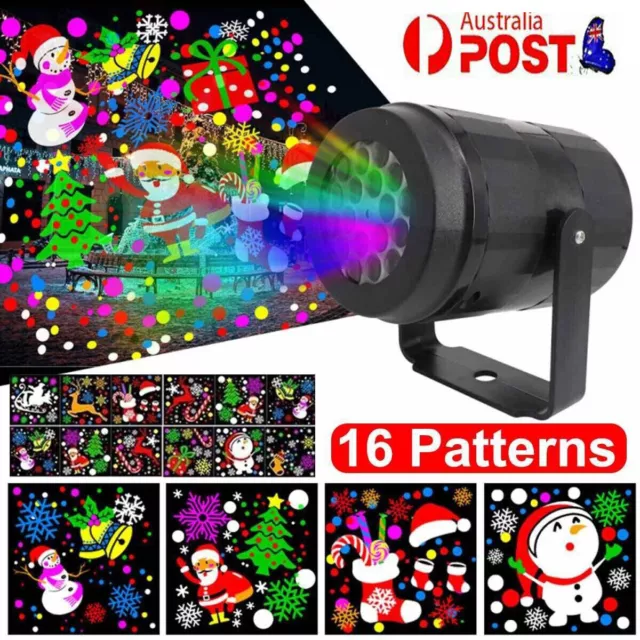 Christmas Projector Lights Outdoor Indoor Party LED Projection Laser Lamp Decor