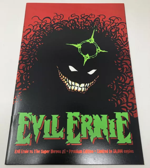 Evil Ernie vs The Superheroes #1 Premium Red Foil Edition