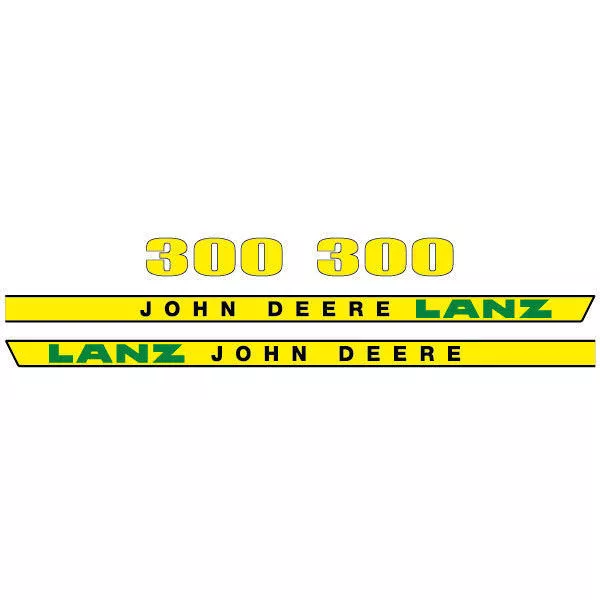 JOHN DEERE 700 LANZ tractor decal aufkleber adesivo sticker set $50.00 -  PicClick
