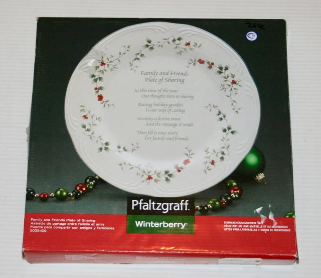 PFALTZGRAFF "Winterberry" Family and Friends Plate of Sharing - 12" in the box