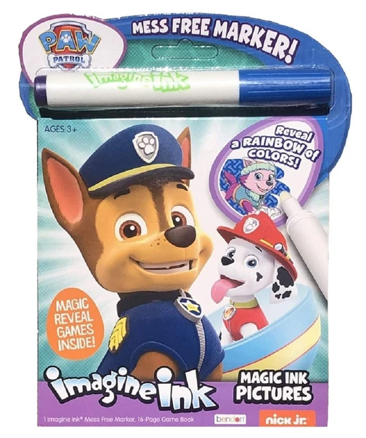 PAW PATROL EVEREST Imagine Ink Coloring And Activity Book Value Size 6 